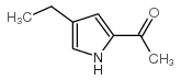 Ethanone, 1-(4-ethyl-1H-pyrrol-2-yl)- (9CI) Structure
