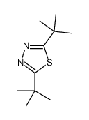2,5-ditert-butyl-1,3,4-thiadiazole结构式