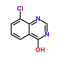 8-Chloro-4-quinazolinol Structure
