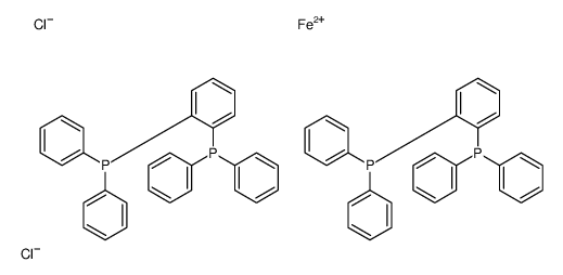 1,2-Phenylenebis[diphenyl]phosphine iron complex Structure
