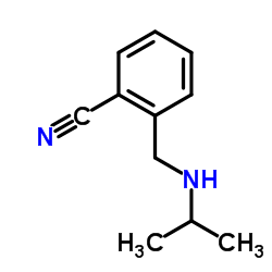 2-[(Isopropylamino)methyl]benzonitrile结构式