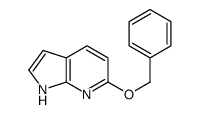 6-(苄氧基)-1H-吡咯并[2,3-b]吡啶结构式