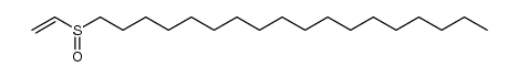 octadecyl-vinyl sulfoxide Structure