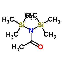 N,N-二(三甲基硅基)乙酰胺结构式
