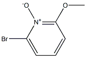 6-Bromo-2-methoxypyridine 1-oxide Structure