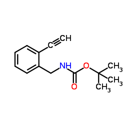 2-乙炔苯氨甲酸叔丁酯图片