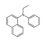 N-ethyl-N-phenylnaphthalen-1-amine结构式