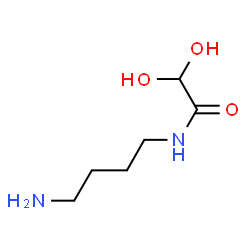 Acetamide, N-(4-aminobutyl)-2,2-dihydroxy- (9CI) Structure