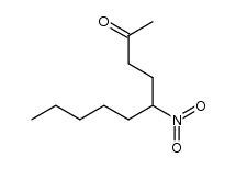 5-nitro-2-decanone Structure