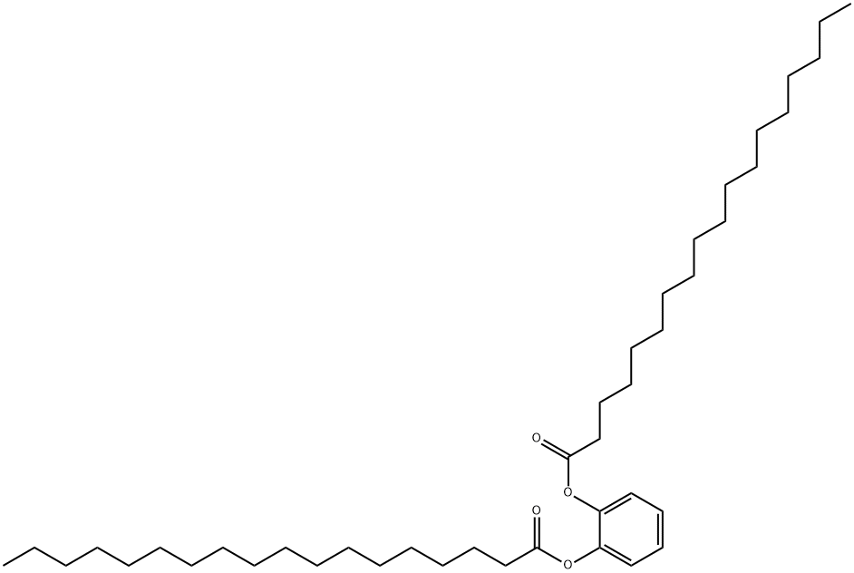 Octadecanoic acid, 1,2-phenylene ester structure