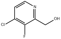 4-Chloro-3-fluoropyridine-2-methanol Structure