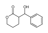 3-[hydroxy(phenyl)methyl]oxan-2-one结构式