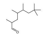 2,4,5,7,7-pentamethyloctanal Structure