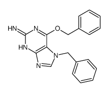 7-benzyl-6-phenylmethoxypurin-2-amine Structure