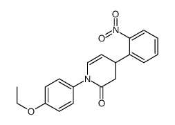 1-(4-ethoxyphenyl)-4-(2-nitrophenyl)-3,4-dihydropyridin-2-one Structure