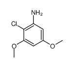 2-氯-3,5-二甲氧苯胺结构式
