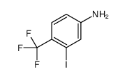 3-Iodo-4-(trifluoromethyl)aniline Structure