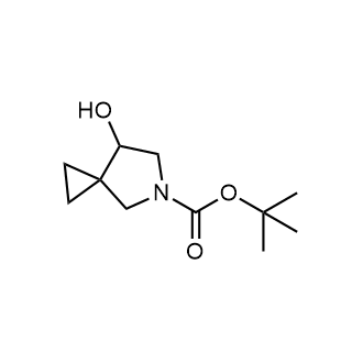 7-羟基-5-氮杂螺环螺[2.4]庚烷-5-羧酸叔丁酯结构式