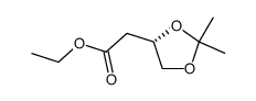ethyl (3S)-3,4-dihydroxy-3,4-O-isopropylidene-butanoate Structure