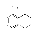 4-氨基-5,6,7,8-四氢异喹啉结构式