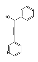 1-phenyl-3-(pyridin-3-yl)prop-2-yn-1-ol结构式