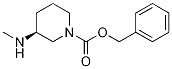 (S)-3-MethylaMino-piperidine-1-carboxylic acid benzyl ester Structure
