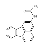 Acetamide,N-2-fluoranthenyl-结构式