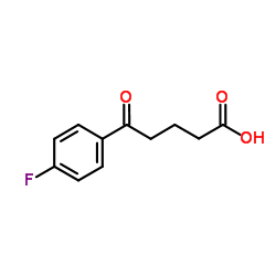 4-(4-氟苯甲酰基)丁酸结构式