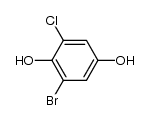 2-bromo-6-chloro-hydroquinone Structure