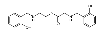 1,9-Bis(2-hydroxyphenyl)-4-oxo-2,5,8-triazanonane Structure