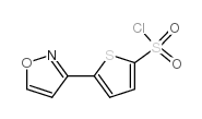 5-异恶唑-3-噻酚-2-磺酰氯结构式