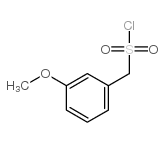 (3-methoxyphenyl)methanesulfonyl chloride Structure