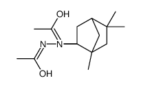 N-(5-acetamido-2,2,4-trimethyl-5-bicyclo[2.2.1]heptanyl)acetamide结构式