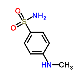 4-(甲氨基)苯磺酰胺结构式
