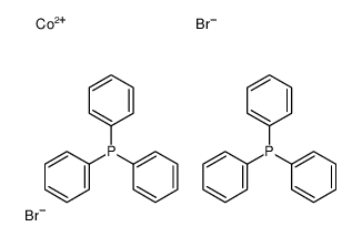 cobalt(2+),triphenylphosphane,dibromide Structure