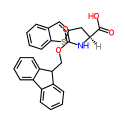 FMOC-D-3-苯并噻吩基丙氨酸结构式