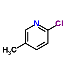 2-氯-5-甲基吡啶结构式