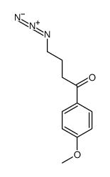 4-azido-1-(4-methoxyphenyl)butan-1-one Structure