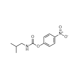 4-硝基苯基异丁基氨基甲酸酯结构式