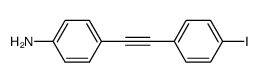 4-(4-iodophenylethynyl)aniline Structure