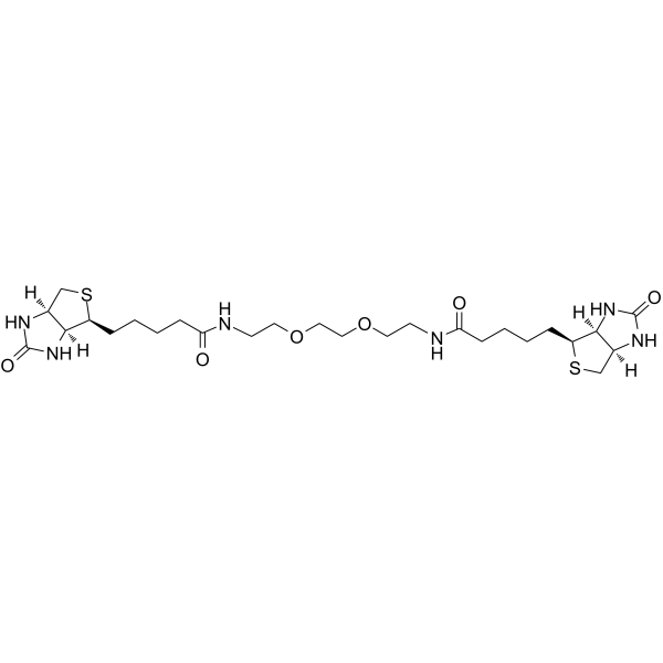 Biotin-PEG-Biotin结构式