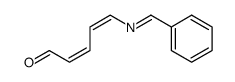 7-Phenyl-6-aza-2,4,6-heptatrienal Structure
