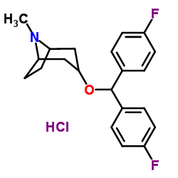 AHN 1-055 hydrochloride结构式