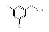 3-chloro-5-fluoroanisole structure