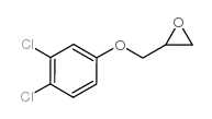 2-[(3,4-二氯苯氧基)甲基]环氧乙烷结构式