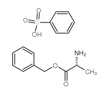 D-Alanine Benzyl Ester Benzenesulfonic Acid Salt Structure