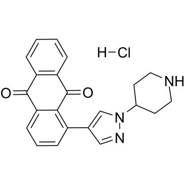 PDK4-IN-1 hydrochloride结构式