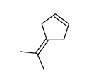 4-propan-2-ylidenecyclopentene结构式
