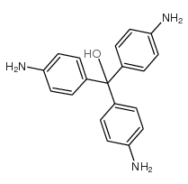 Benzenamine,4-[(4-aminophenyl)(4-imino-2,5-cyclohexadien-1-ylidene)methyl]-, conjugate acid(1:1) Structure