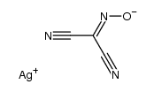 Ag(dicyanonitrosomethanide)结构式